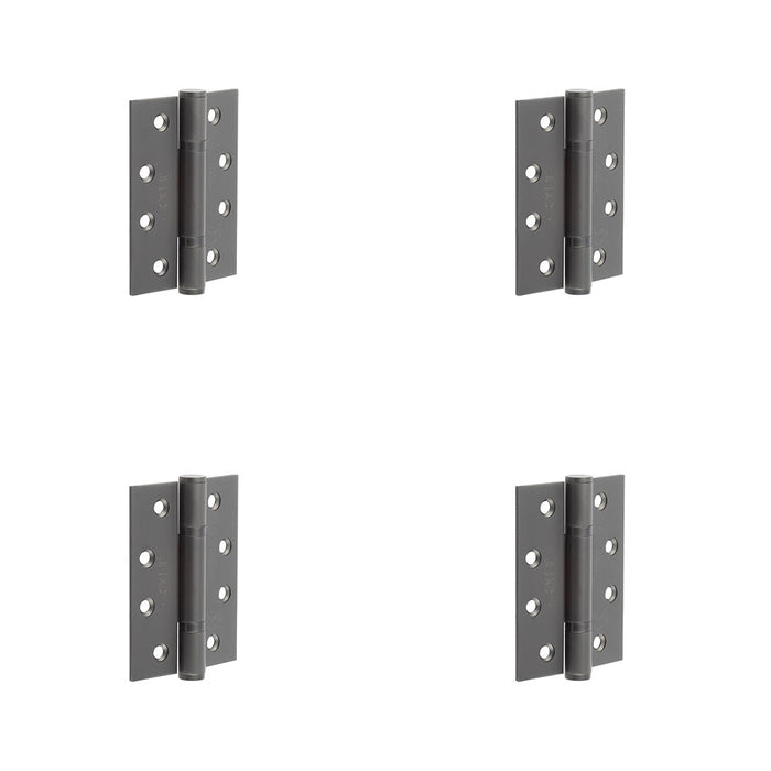 PACK Durable Dark Bronze Stainless Steel Grade Polymer Bearing Hinge with Knuckles 30/60 Fire Door Hinge