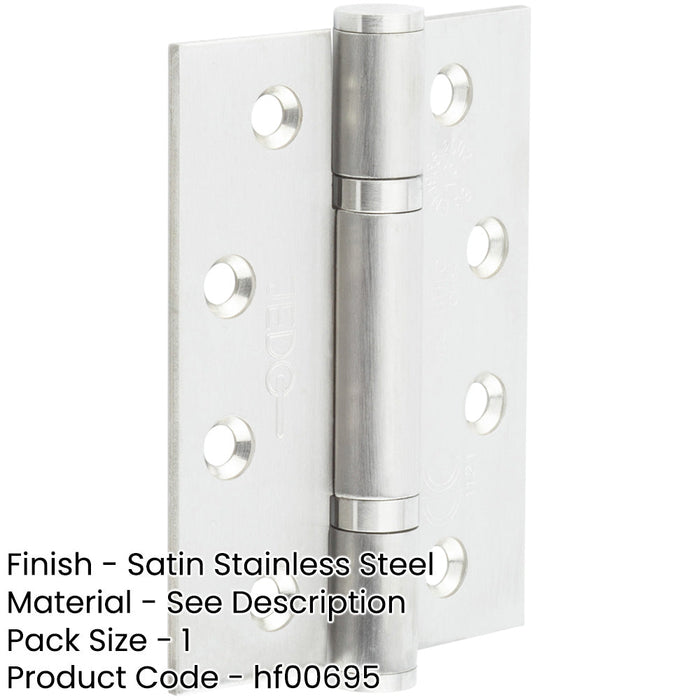 High-Quality Certifire Stainless Steel Grade Polymer Bearing Hinge Knuckle Satin Finish 30/60 Fire Door Hinge-1