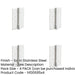 PACK High-Quality Certifire Stainless Steel Grade Polymer Bearing Hinge Knuckle Satin Finish 30/60 Fire Door Hinge-1