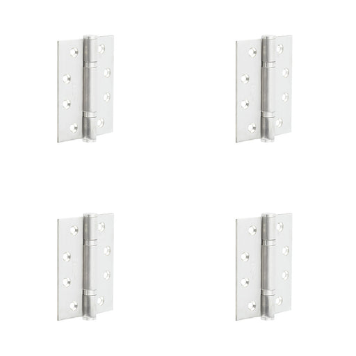PACK High-Quality Certifire Stainless Steel Grade Polymer Bearing Hinge Knuckle Satin Finish 30/60 Fire Door Hinge