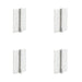 PACK High-Quality Certifire Stainless Steel Grade Polymer Bearing Hinge Knuckle Satin Finish 30/60 Fire Door Hinge