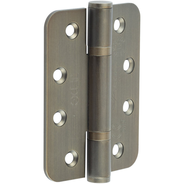 Premium Certifire Stainless Steel Grade Radiused Polymer Bearing Hinges 102x76x3mm 30/60 Fire Door Hinge