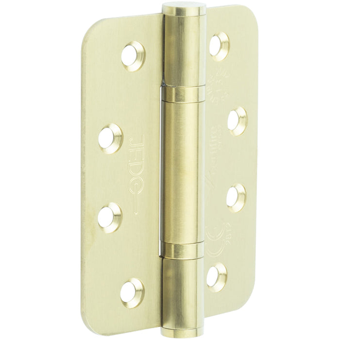 High-Quality Certifire Grade Stainless Steel Radiused Hinges 102x76x3mm 30/60 Fire Door Hinge