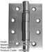 Premium Grade Stainless Steel Ball Bearing Hinges 102x76x3mm Satin Finish 30/60 Fire Door Hinge-1