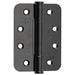 Premium Stainless Steel Grade Radiused Black Polymer Bearing Hinges 102x76x3mm 30/60 Fire Door Hinge