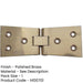 Premium Polished Brass Counter Flap Hinge 99mm 40mm Durable Lift Hatch-1