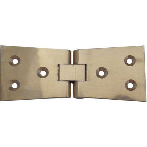 Premium Polished Brass Counter Flap Hinge 99mm 40mm Durable Lift Hatch