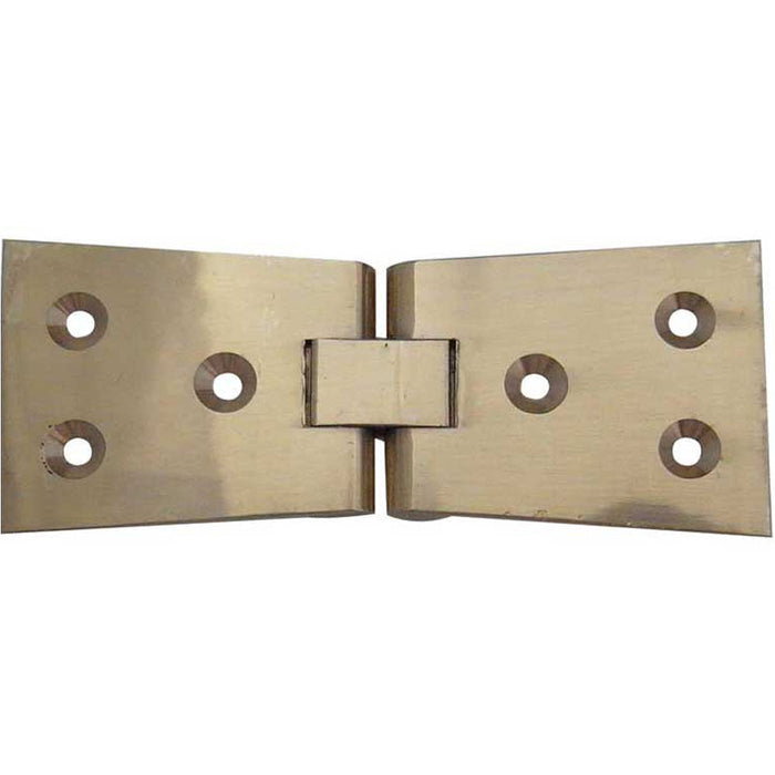 Premium Polished Brass Counter Flap Hinge 99mm 40mm Durable Lift Hatch
