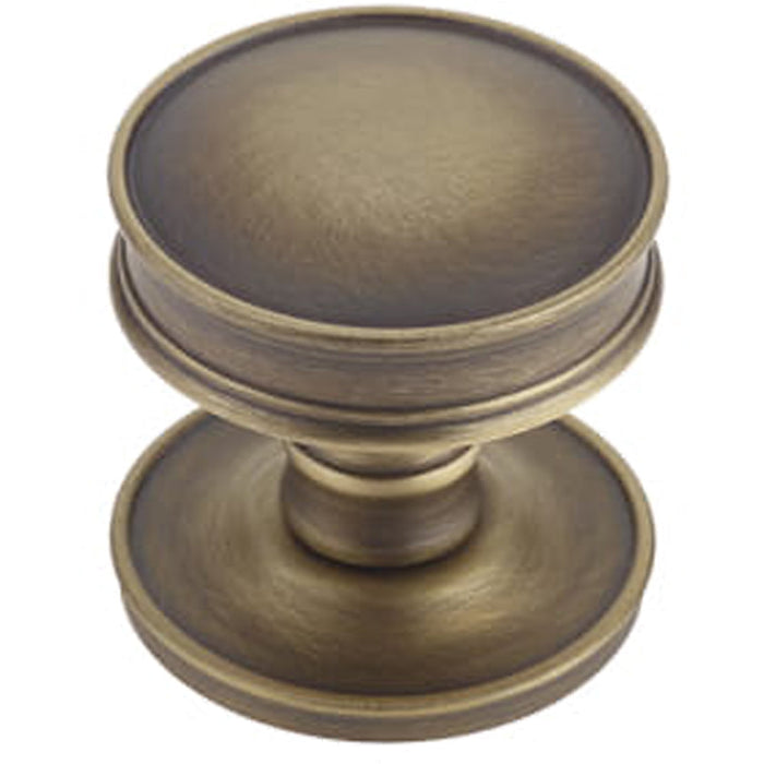 Antique Brass Cupboard Knob Elegant Interiors Kitchen Cabinet Knob
