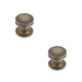 PACK Antique Brass Cupboard Knob Elegant Interiors Kitchen Cabinet Knob (1)