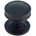 Elegant Dark Bronze Cupboard Knob Home Renovation Kitchen Cabinet Knob