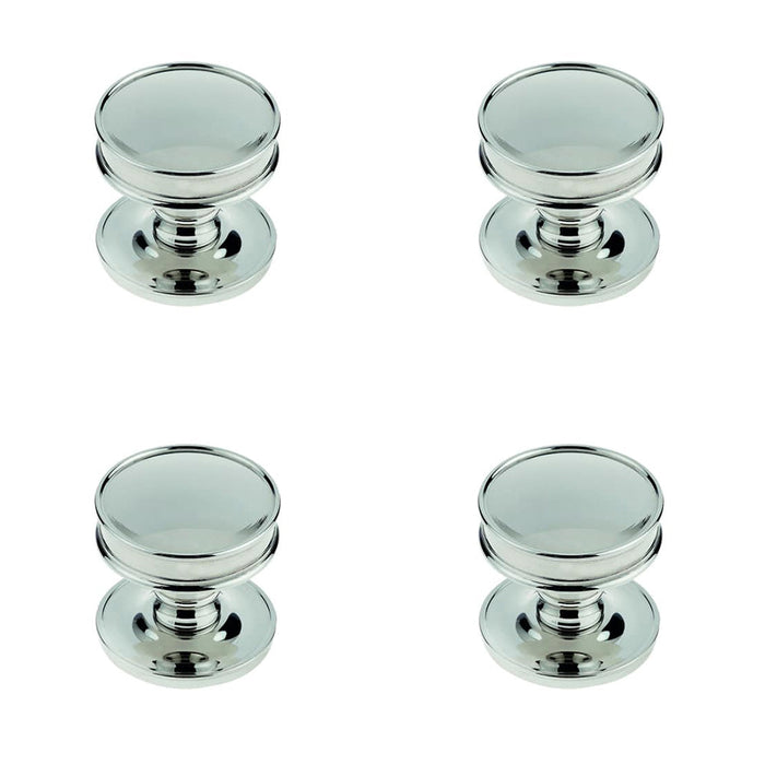 PACK Elegant Polished Nickel Cupboard Knob Home Renovation Kitchen Cabinet Knob