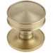 Premium Satin Brass Cupboard Knob Elegant Interiors Kitchen Cabinet Knob