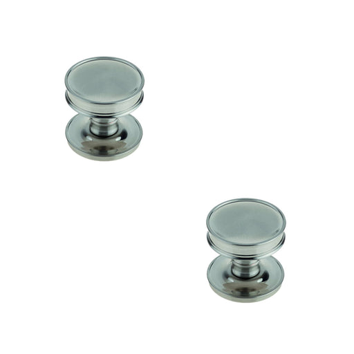 PACK Stylish Satin Nickel Cupboard Knob Modern Homes Kitchen Cabinet Knob (1)