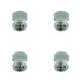 PACK Stylish Satin Nickel Cupboard Knob Modern Homes Kitchen Cabinet Knob