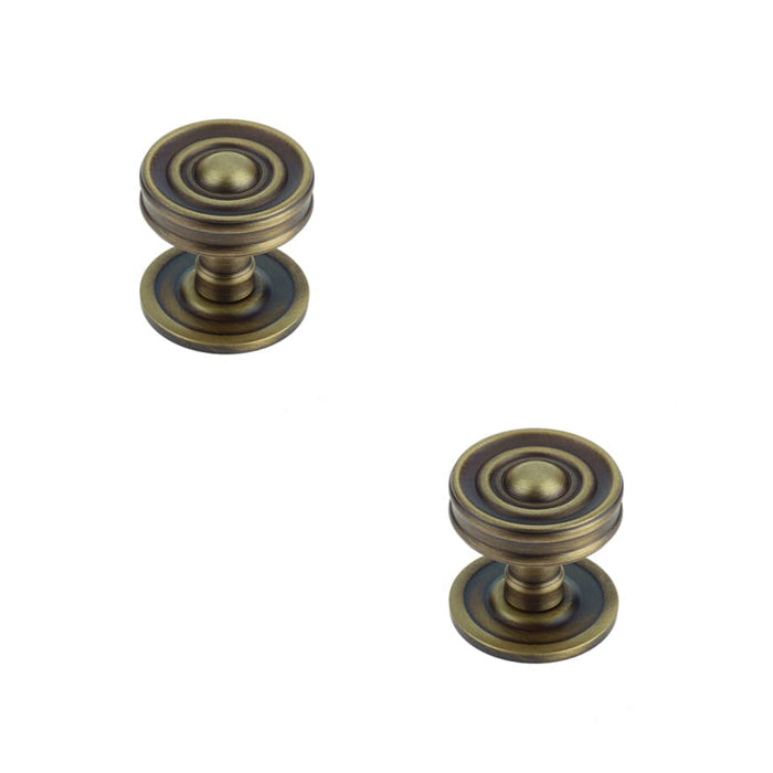 PACK Antique Brass Cupboard Knob Elegant Home Decor Kitchen Cabinet Knob (1)