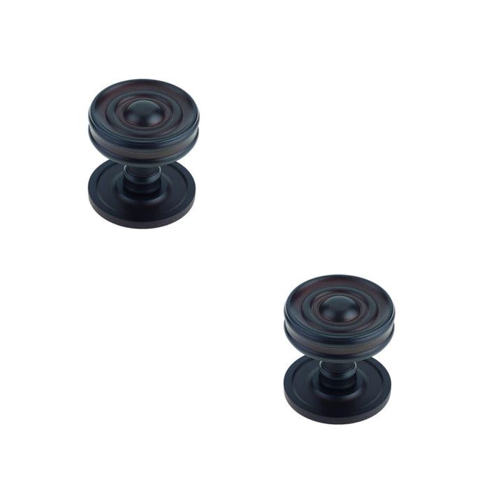 PACK Stylish Dark Bronze Cupboard Knob Elegant Home Decor Kitchen Cabinet Knob (1)