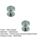 PACK Elegant Satin Nickel Cupboard Knob Modern Interiors Kitchen Cabinet Knob (1)-1