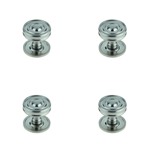 PACK Elegant Satin Nickel Cupboard Knob Modern Interiors Kitchen Cabinet Knob