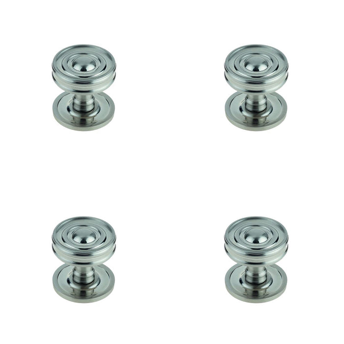 PACK Elegant Satin Nickel Cupboard Knob Modern Interiors Kitchen Cabinet Knob