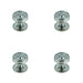 PACK Elegant Satin Nickel Cupboard Knob Modern Interiors Kitchen Cabinet Knob