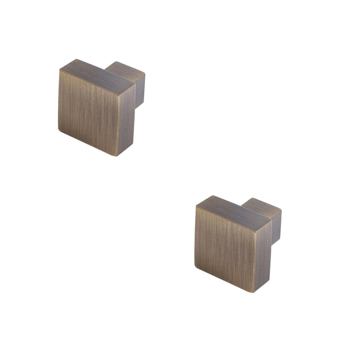 PACK Antique Brass Cupboard Knob Modern Decor Kitchen Cabinet Knob (1)