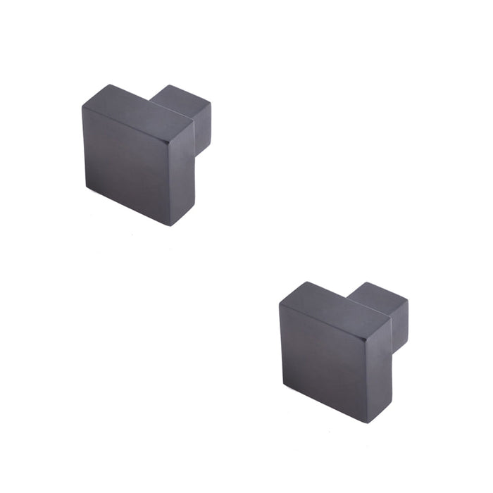 PACK Stylish Dark Bronze Cupboard Knob Modern Interiors Kitchen Cabinet Knob (1)