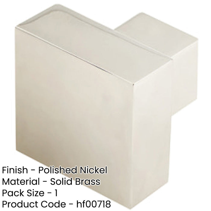 Stylish Polished Nickel Cupboard Knob Modern Decor Kitchen Cabinet Knob-1