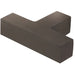 Stylish T-Bar Square Cupboard Knob Dark Bronze Finish Kitchen Cabinet Knob