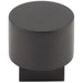 Elegant Round Cupboard Knob Dark Bronze Finish Home Decor Kitchen Cabinet Knob