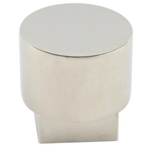 Stylish Polished Nickel Round Cupboard Knob Modern Interiors Kitchen Cabinet Knob
