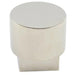 Stylish Polished Nickel Round Cupboard Knob Modern Interiors Kitchen Cabinet Knob