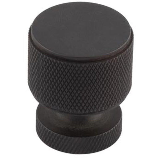Stylish Dark Bronze Knurled Cupboard Knob Home Renovation Kitchen Cabinet Knob