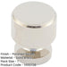 Elegant Knurled Cupboard Knob Polished Nickel with Antique Brass Options Kitchen Cabinet Knob-1