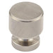 Elegant Satin Nickel Knurled Cupboard Knob Stylish Interiors Kitchen Cabinet Knob