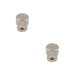 PACK Elegant Satin Nickel Knurled Cupboard Knob Stylish Interiors Kitchen Cabinet Knob (1)
