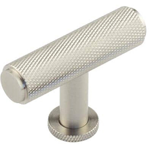 Stylish Knurled Cupboard Knob Satin Nickel Finish Kitchen Cabinet Knob