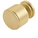 Elegant Stepped Cupboard Knob Satin Brass Modern Interiors Kitchen Cabinet Knob