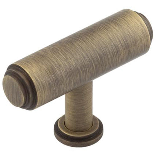 Antique Brass Stepped Cupboard Knob Home Office Decor Kitchen Cabinet Knob