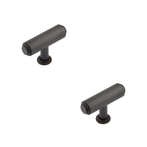 PACK Elegant Dark Bronze Stepped Cupboard Knob Home Decor Kitchen Cabinet Knob (1)