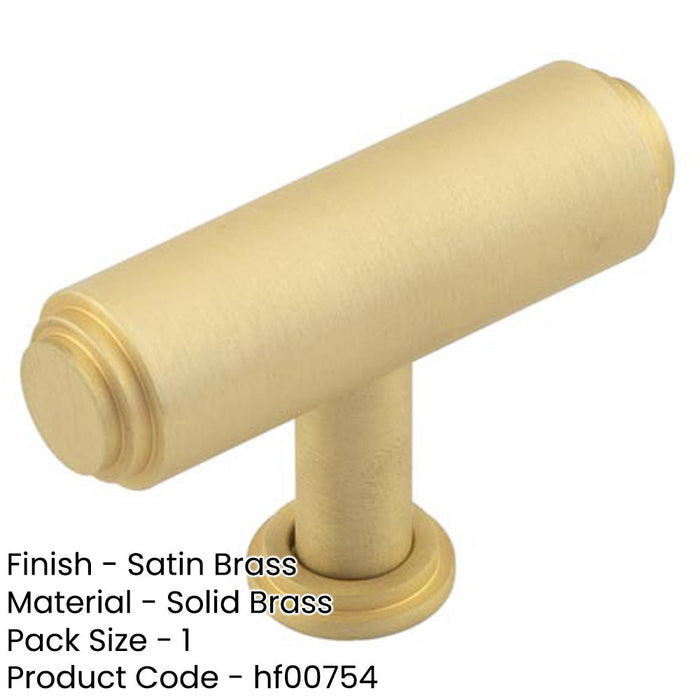 Stylish Satin Brass Cupboard Knob Modern Cabinets Kitchen Cabinet Knob-1