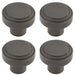 PACK 30mm Dark Bronze Cupboard Knob Modern Home Decor Kitchen Cabinet Knob