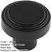 Modern 30mm Black Cupboard Knob Kitchen Home Kitchen Cabinet Knob-1