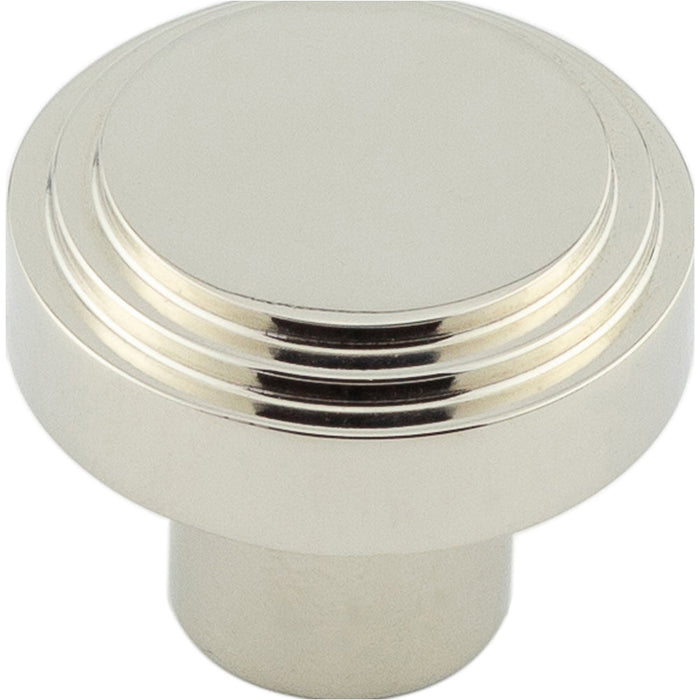 Stylish 30mm Polished Nickel Cupboard Knob Modern Interiors Kitchen Cabinet Knob