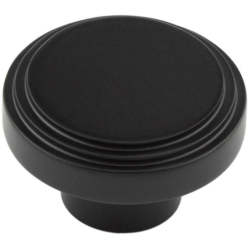 Elegant 40mm Black Cupboard Knob Modern Interiors Kitchen Cabinet Knob