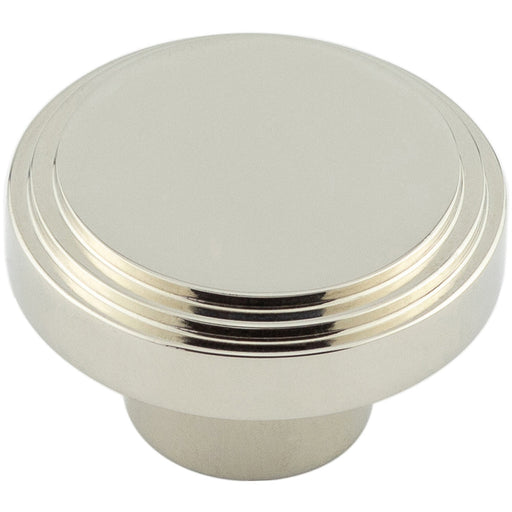Stylish 40mm Polished Nickel Cupboard Knob Modern Interiors Kitchen Cabinet Knob