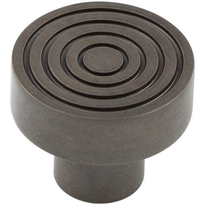 Elegant 30mm Dark Bronze Cupboard Knob Stylish Interiors Kitchen Cabinet Knob