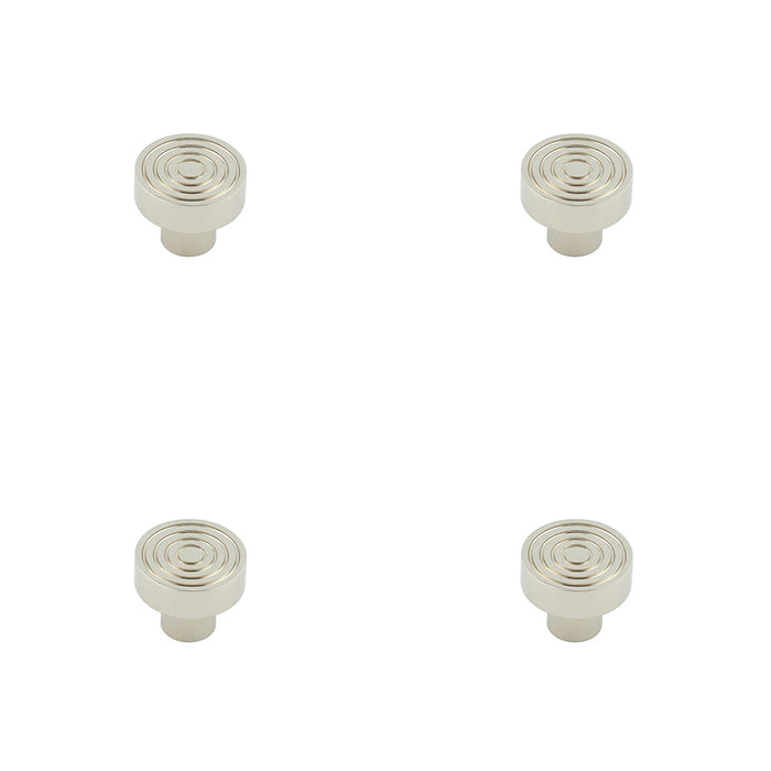 PACK Elegant 30mm Polished Nickel Cupboard Knob Stylish Home Decor Kitchen Cabinet Knob