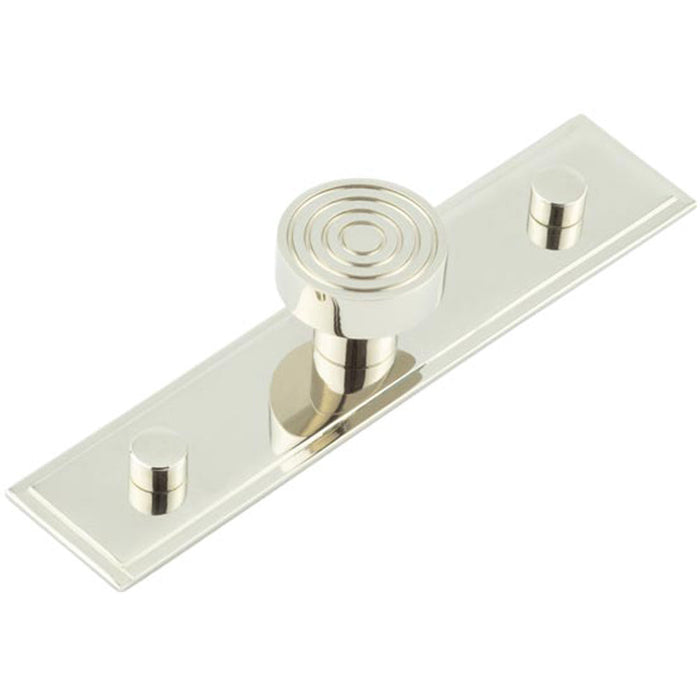 Elegant 30mm Stepped Cupboard Knob with Polished Nickel Finish Kitchen Cabinet Knob