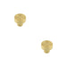 PACK Elegant 30mm Satin Brass Cupboard Knob Stylish Interiors Kitchen Cabinet Knob (1)